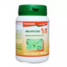 Brusture, 40 capsule, Favisan 