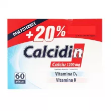 Calcidin, Calciu 1,2g,60 plicuri
