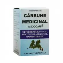 Carbune medicinal,40 comprimate (Elidor)