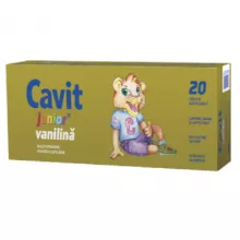 Cavit Junior vanilie,20 tablete