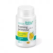 Evening Primrose+vit.E , 30 comprimate-Rotta Natura