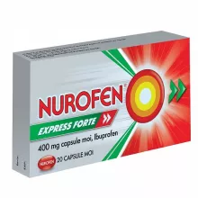 Nurofen Express Forte 400 mg, 10 capsule, Reckitt Benckiser Healthcare 
