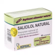 Salicilol Natural, 60 tablete, Hofigal 