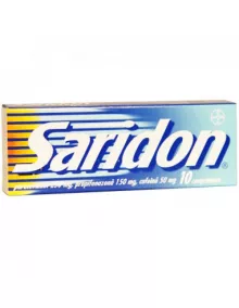 Saridon ,10 comprimate