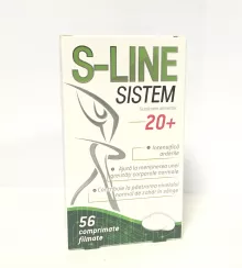 S-LINE Sistem 20+ , 56 comprimate filmate -Zdrovit