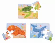 Set puzzle Animale marine