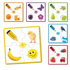 Set 6 puzzle Culori