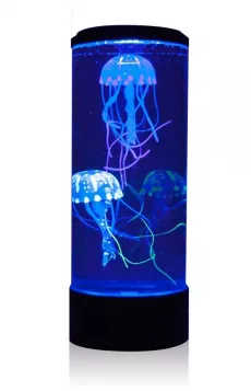 Acvariu rotund cu meduze