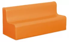 Canapea vinilin portocaliu
