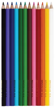 Creioane colorate triunghiulare 12 buc