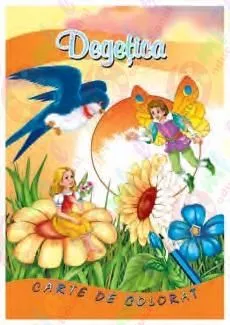 Degetica - carte de povesti si de colorat