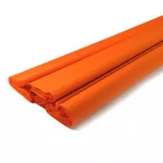 Hartie creponata - 50 x 250 cm portocaliu