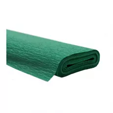 Hartie creponata - 50 x 250 cm verde