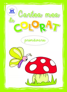 Primavara - Carte de colorat 28 x 20 cm