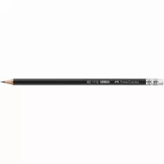 Creion grafit HB cu radiera , ascutit Faber-Castell