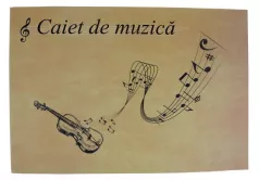 Caiet muzica 17*24 cm , 16 file My School EVOffice