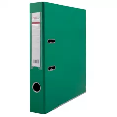 Biblioraft carton dublu plastifiat cu margine metalica,A4, 5 cm EVOffice - verde