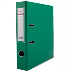 Biblioraft carton dublu plastifiat cu margine metalica,A4, 7.5 cm EVOffice - verde