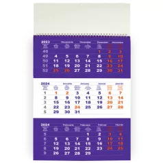 Calendar triptic de perete