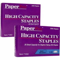 Capse 25/8, 3000buc/cut, pentru capsator Paper Pro Professional