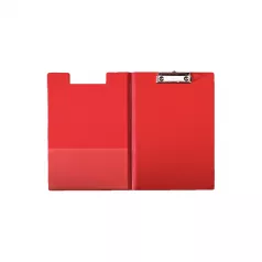 Clipboard carton plastifiat dublu A4 EVOffice - rosu