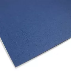 Coperti carton color imitatie piele A4 250g/mp 100coli/top  EVOffice - bleumarin