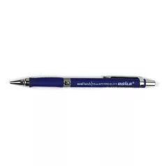 Creion mecanic 0.9 mm, accesorii metalice, grip, radiera incorporata, varf retractabil BL-519
