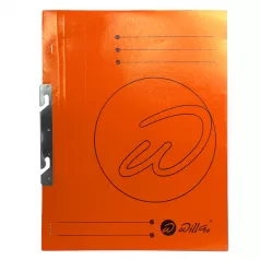 Dosar incopciat 1/1 carton duplex color, 250 gr/mp Willgo - orange