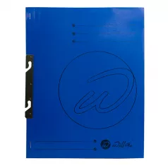 Dosar incopciat 1/1 carton duplex color, 250 gr/mp Willgo - albastru