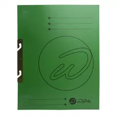 Dosar incopciat 1/1 carton duplex color, 250 gr/mp Willgo - verde