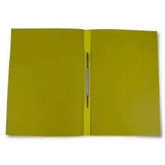 Dosar incopciat 1/1 carton duplex color, 250 gr/mp Willgo - galben