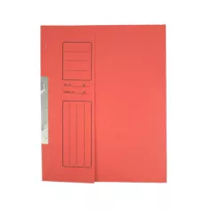 Dosar incopciat 1/2 carton duplex color, 250 gr/mp Willgo - rosu