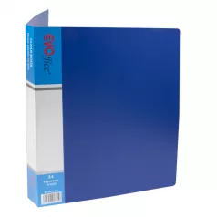 Dosar plastic cu 40 folii EVOffice albastru