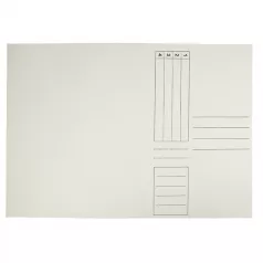 Dosar simplu carton alb,230gr/mp EVOffice