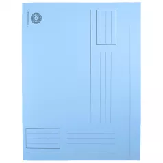 Dosar simplu carton color , 250 gr/mp Willgo -albastru
