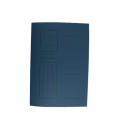 Dosar sina carton duplex color , 250 gr/mp Willgo -albastru
