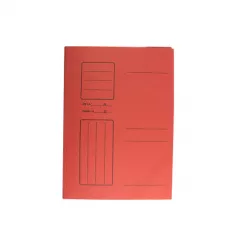 Dosar sina carton duplex color , 250 gr/mp Willgo -rosu