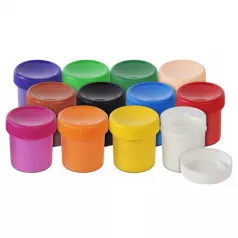 Guase (culori borcan 20ml) 12 culori/set Faber-Castell