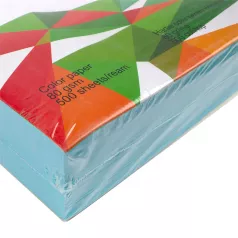Hartie culori pastel A4, 80 g/mp,500 coli/top Evoffice-albastru