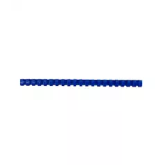 Inele plastic 16 mm, max 145 coli. 100buc/cut EVOffice - albastru
