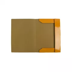 Mapa carton lucios A4 (320*235mm) 400g cu elastic pe colturi EVOffice - orange