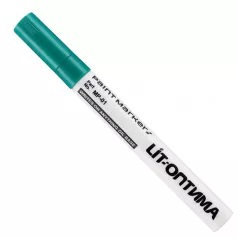 Permanent marker cu vopsea (paint marker) varf mediu 2 mm No. 101 - verde