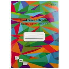 Registru A4 coperti cartonate color, 200 file - dictando EVOffice