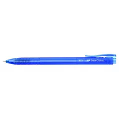Roller semi-gel, varf mediu 0.7mm, cu mecanism RX7 Faber-Castell-albastru