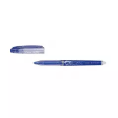 Roller cu cerneala, varf fin 0.5mm, cu radiera de stergere Frixion Point Pilot albastru