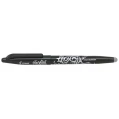 Roller cu cerneala, varf mediu 0.7mm, cu radiera de stergere Frixion Ball Pilot negru