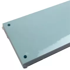Separatoare carton color cu 2 perforatii,160 gr/mp, 10*24 cm 100 bucati/set EVOffice, albastru