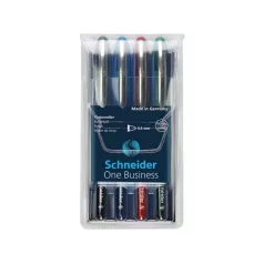 Set Roller Schneider One Business, 0.6mm, 4 cul/set