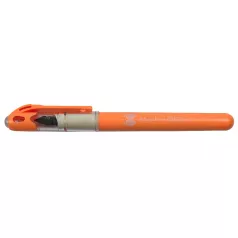 Stilou plastic scolar cu rezerva EVOffice-orange