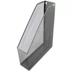 Suport metalic vertical  documente gri